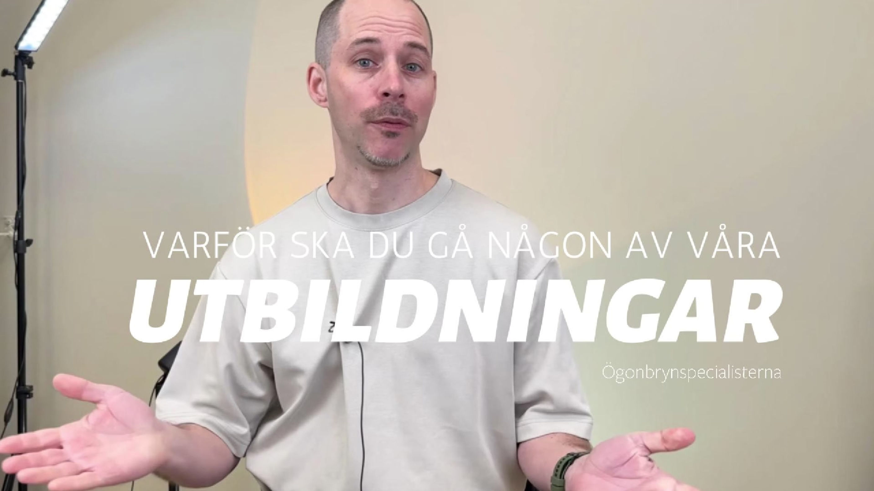 Varför ska du gå någon av våra utbildningar?